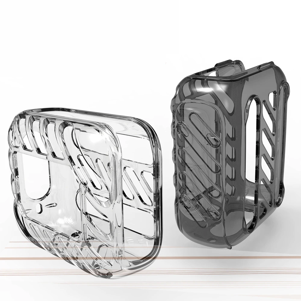 

for JBL GO 4 Audio Protective Case Go 4 Transparent TPU All-round Protection Cover
