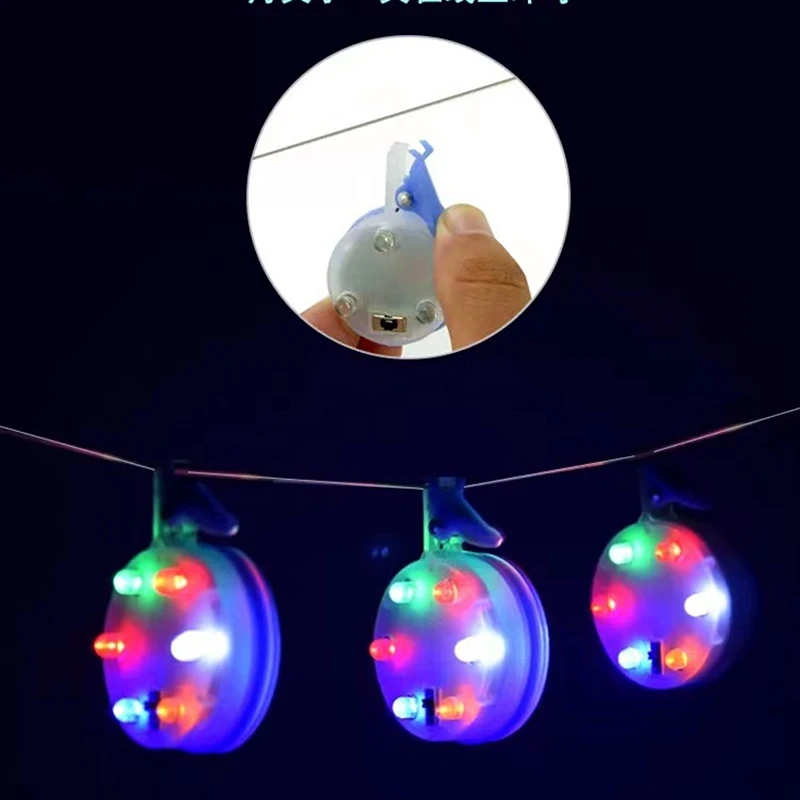 La lampada a LED decora la linea di aquiloni accessori per aquiloni a led luce notturna a led così splendente può appendere alla barra di aquiloni per sterzo di aquiloni acrobatici in linea