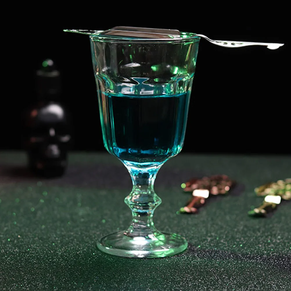

2Pcs Absinthe Spoons Stainless Steel Household Wormwood Drippers Multi-Function Bar Accessories Sugar Strainers