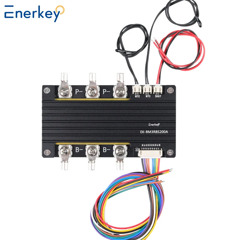 Enerkey 3S 4S 5S 6S 7S 8S 200A BMS Peak 600A 11,1 В 14,8 В 18,5 В 22,2 В 24 В Lto/SIB/Lifepo4/Плата защиты литий-ионного аккумулятора