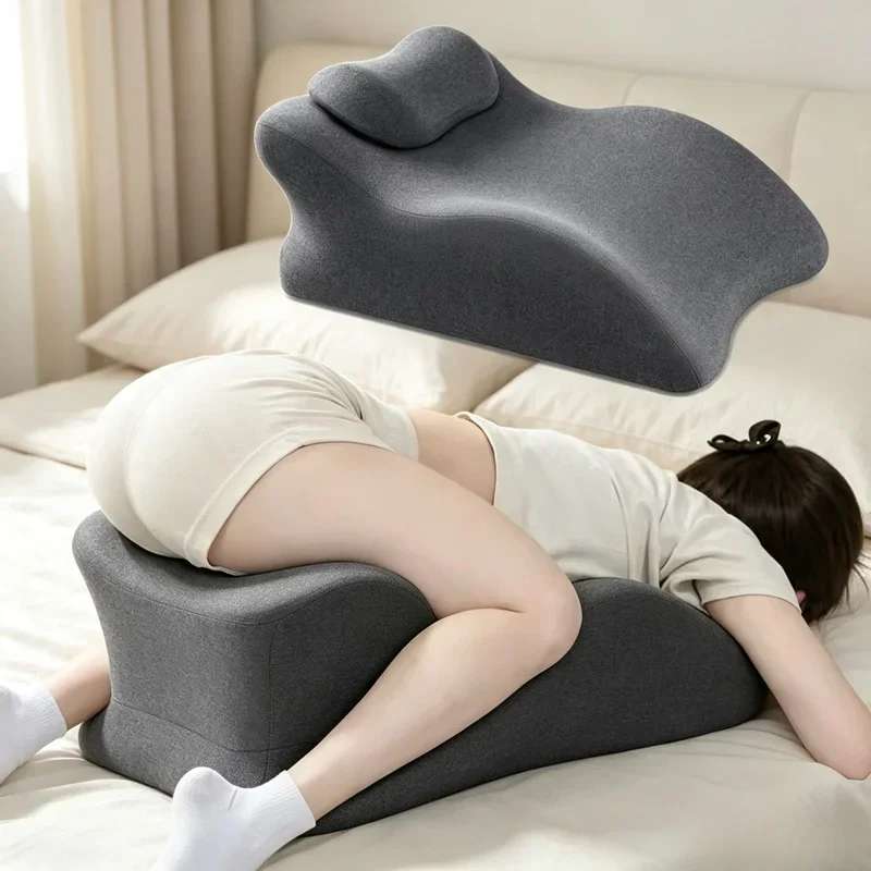 Multifunctional Prone Pillow, Intimacy Support Bed Pillow for Lying Down, Sleeping & Playing Mobile Phone