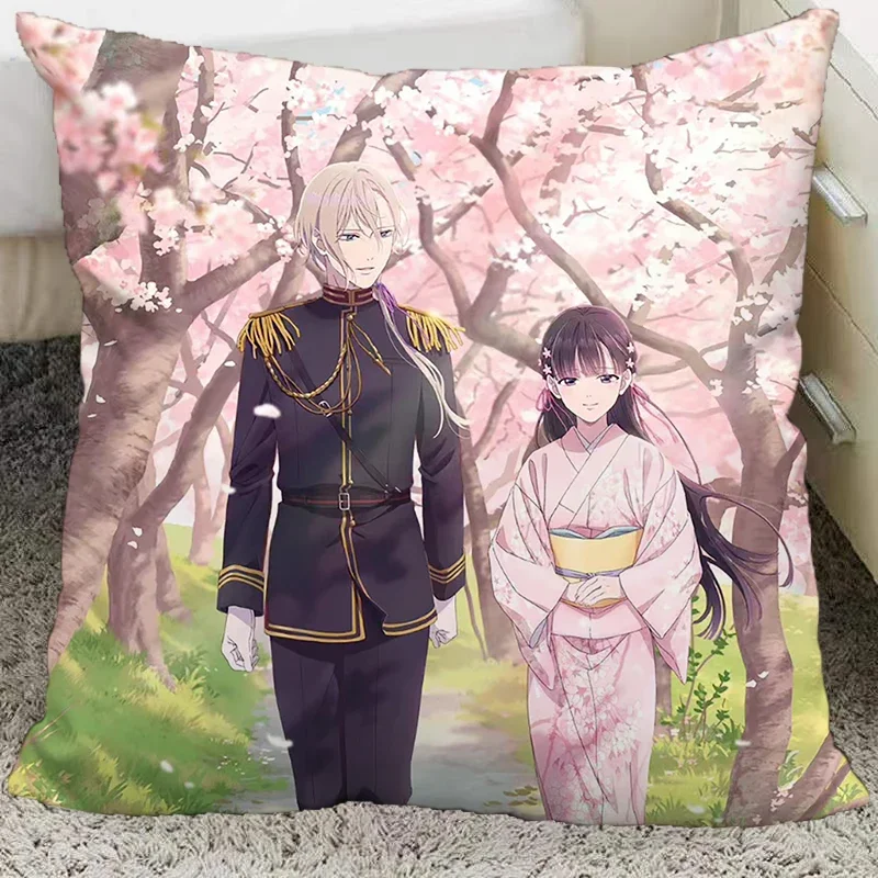 

Anime My Happy Marriage Figure Pillow Kudou Kiyoka Saimori Miyo Theme Cushion Cosplay Soft Living Room Home Sofa Car Gift