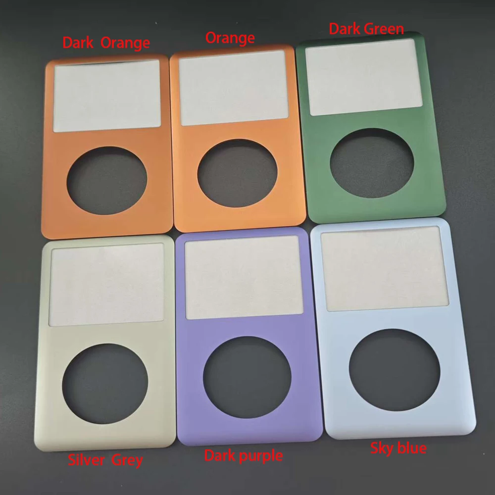 Neues farbiges Frontgehäuse mit Clickwheel-Mitteltaste für iPod Classic 6. und 7. Generation 80GB 120GB 16GB Dünne und Dicke Version – Detail 2