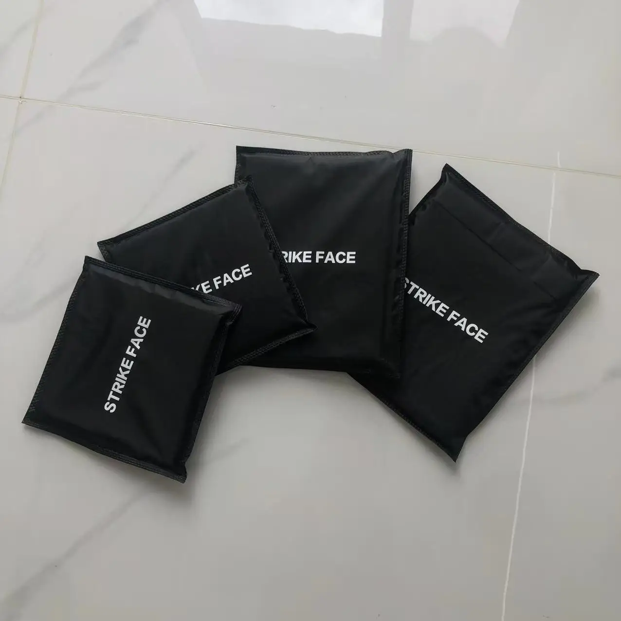  2pcs Waist Tactical UMHWPE Soft Plates Lightweight Protective Board 6X6/6X8IN Inch Plug-in Tactical Vest Defense Shield