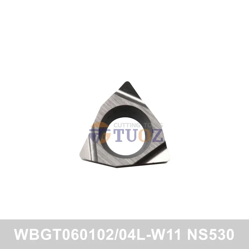 Original WBGT060102L-W11 WBGT060104L-W11 NS530 Metal Ceramics Insert WBGT 060102 060104 L-W11 CNC Lathe Cutter Turning Tools