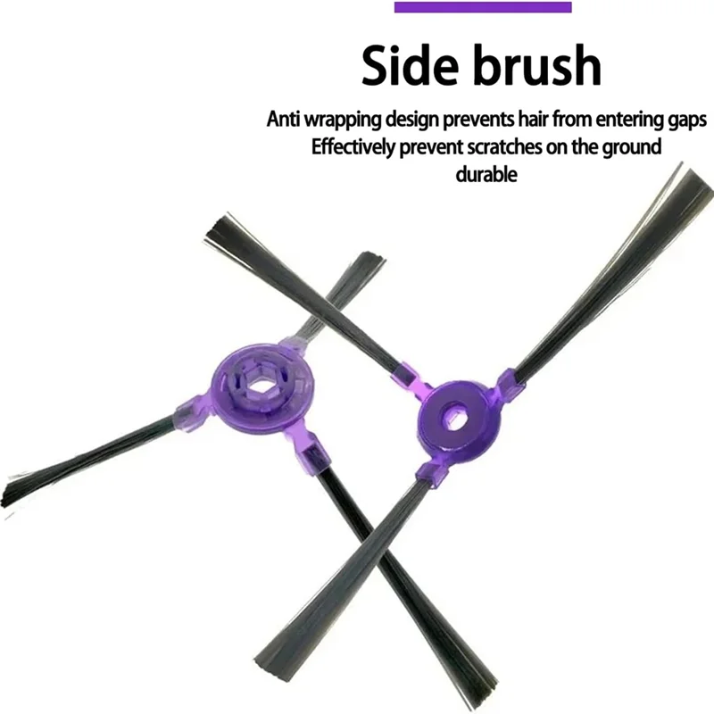 

A005-For Midea I5 I5C VCR10W VCR07 VCR08 MR09 Forsamsung VR05R5050WK Accessories Kit Main Side Brush Hepa Filter Mop Cloth