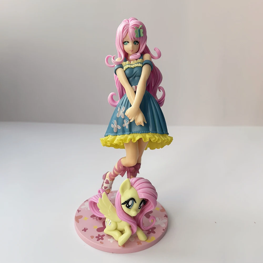 Figura de Anime My Little Pony Fluttershy My Little Pony Bishoujo 1/7 figura de acción de PVC Kotobukiya modelo juguetes colección muñeca regalo