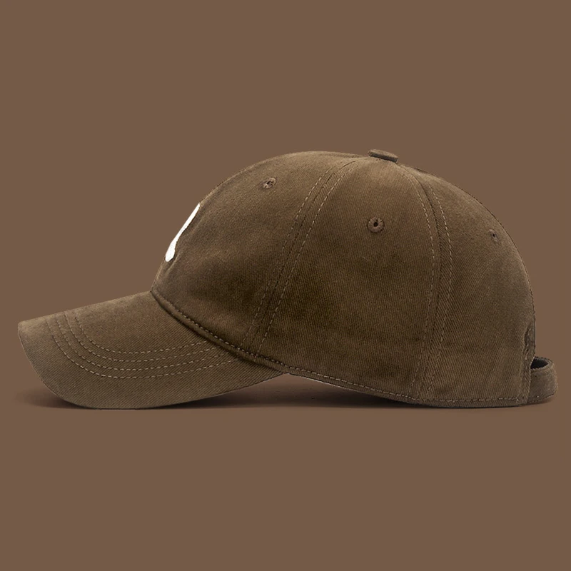 Neue Unisex-koreanische Version mit großem Kopfumfang, dreidimensionaler R-Buchstabe, Baumwolldorn, 3dimensionale bestickte Baseballkappe – Detail 6