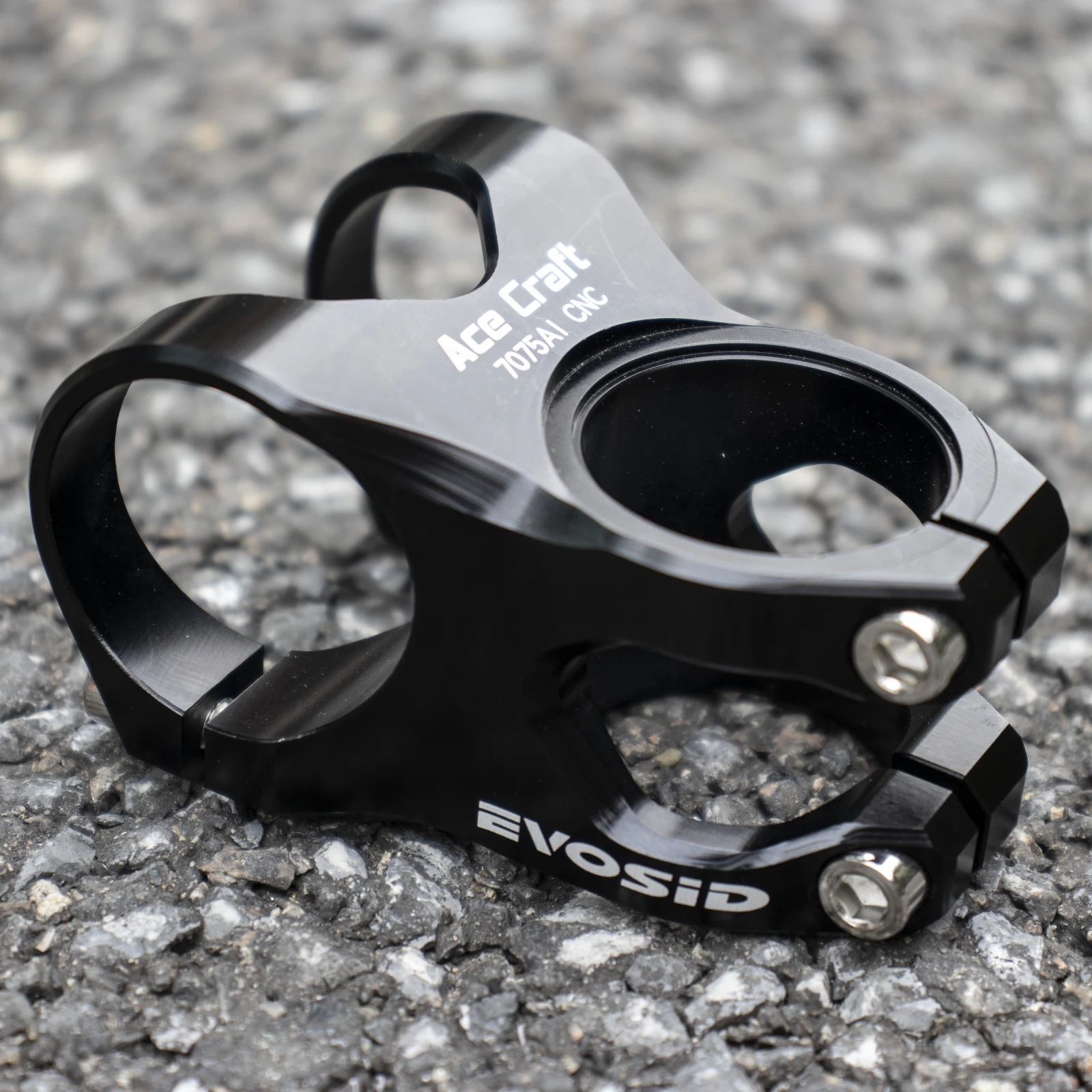 EVOSID Ultraleichter Mountainbike-Vorbau 100 g MTB-Kraftvorbau 31,8 mm Hochfester Rennrad-Lenkervorbau aus Aluminiumlegierung DH AM