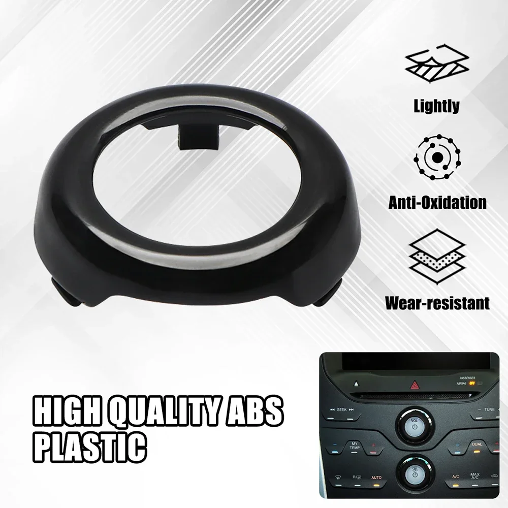 1/2 Uds Audio Radio Control de volumen interruptor perilla de giro para 11 12 13 14 17 Ford Explorer Taurus Panel de interruptor de Control de Radio