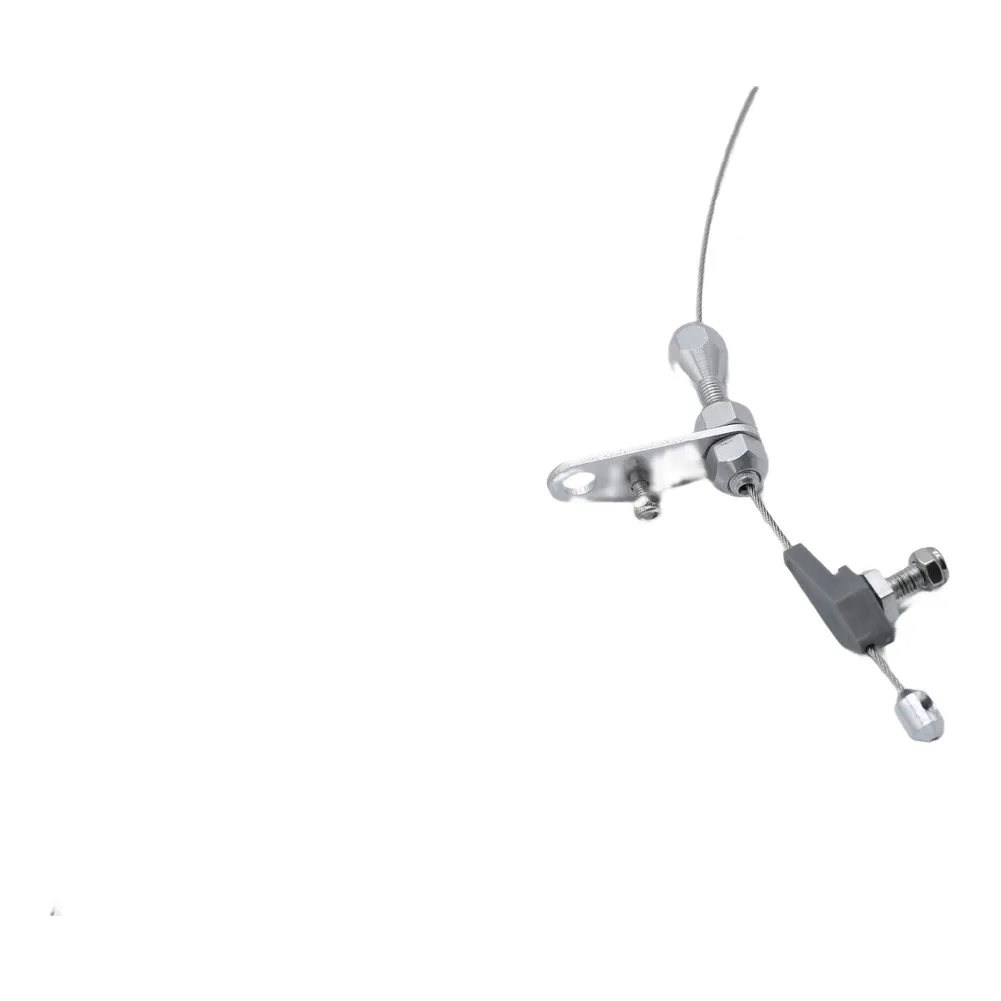 

For Ford C-6 Transmission Kickdown Cable Transmission Repair Silver Stainless Steel High-strength Construction
