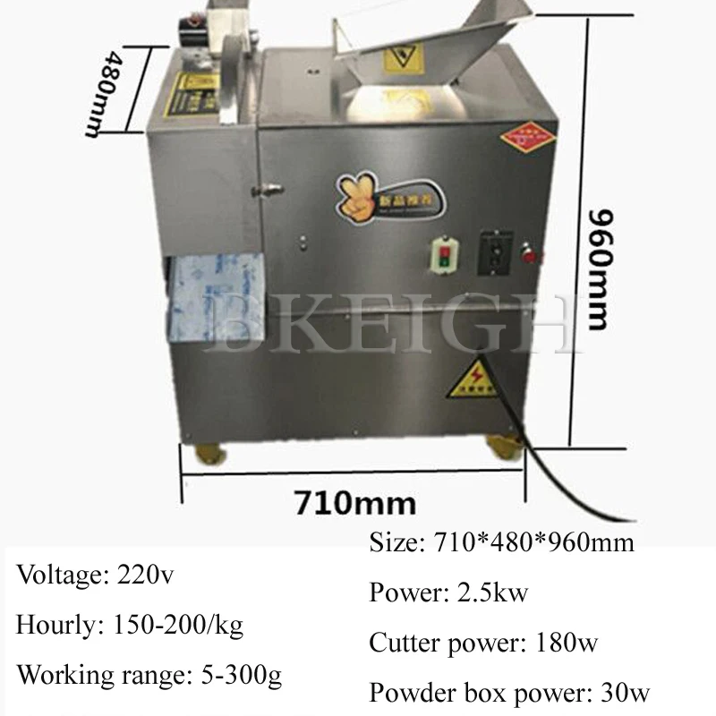 High Quality And Efficient Ce Certified Dough Divider With Low Noise And Fast Cutting Speed