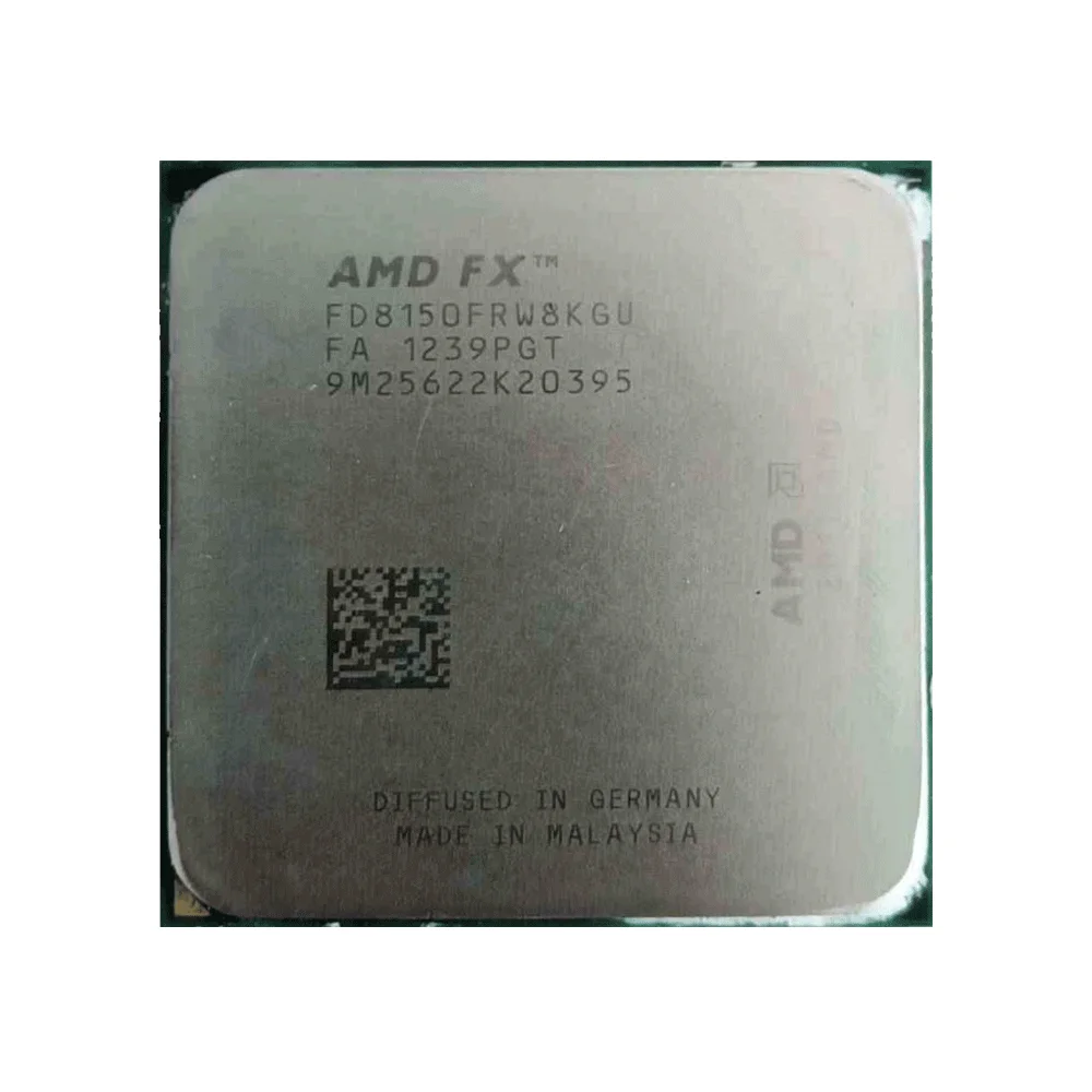 AMD FX8150 8-Core 8-Thread 32NM 3.6Hz/4.2GHz L3=8MB 125W CPU Gaming Processor Socket AM3+ DDR3 NEW No Cooler No Fan