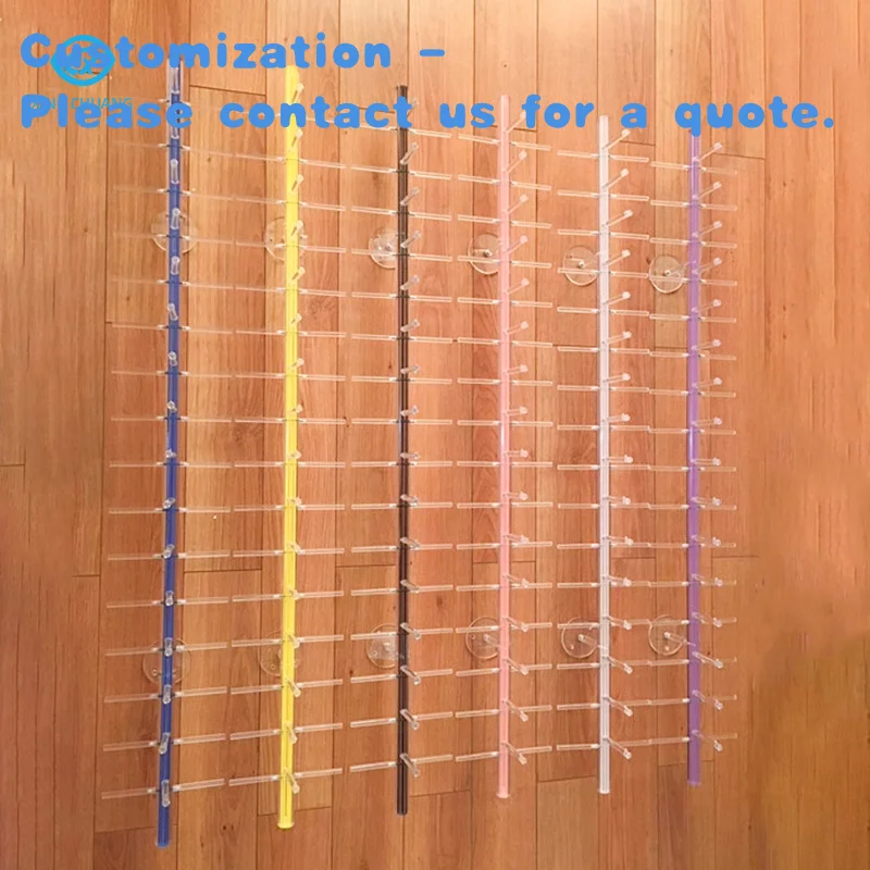 

custom.Fashion Optical Shop Acrylic Multi-slot Wall-mounted Glasses Display Rack Spectacle Store Display Shelf