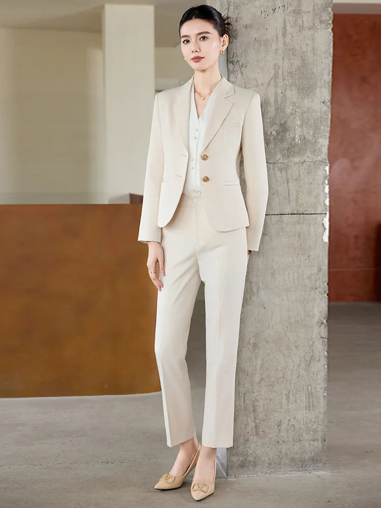 Professional Workwear Suit for Women: Hotel, Real Estate, Property, Jewelry Store, Beauty Salon, Commuting Work Uniform Suit