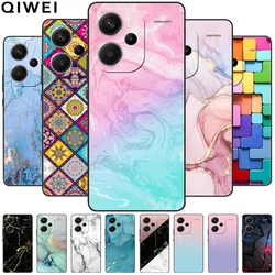 For Xiaomi Redmi Note 13 Pro+ Plus Case Fashion Marble Silicon Soft TPU Back Cover On Redmi Note 13 Pro Plus 5G Phone Cases Cool