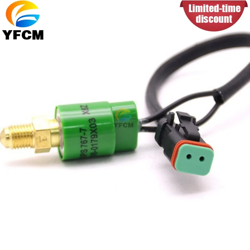 Excavator Parts for Pressure Switch 307/311/312/320BCD Walking Idle Sensor Low Pressure Sensor