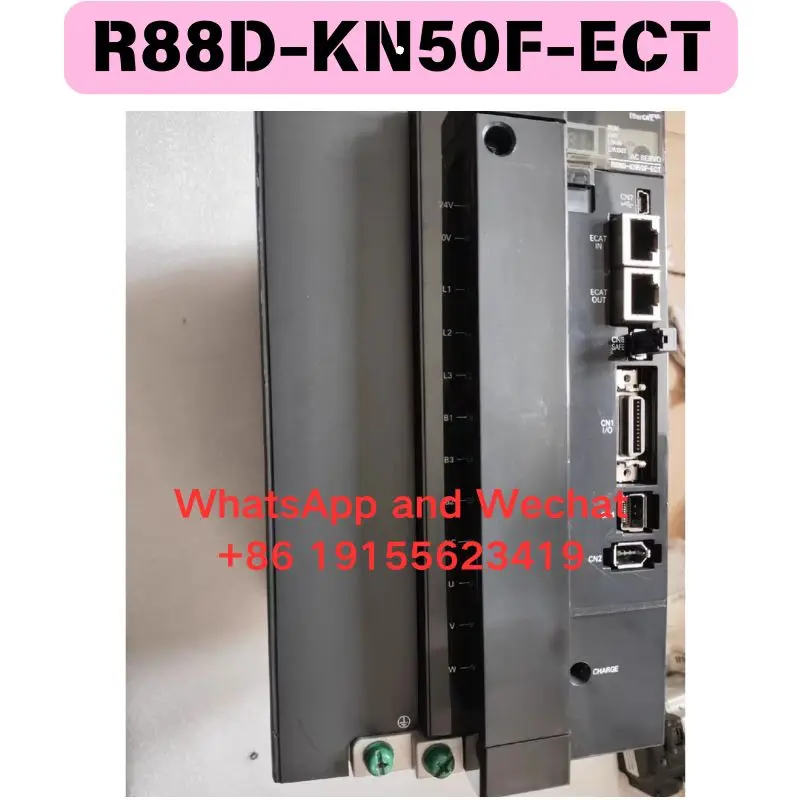 Used R88D-KN50F-ECT-Z Servo drive Functional test OK Fast delivery