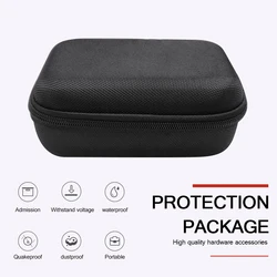 Laptop Charger Hard Disk Drive Storage Bag Fall Resistant Carrying Case Wear-resistant for Apple MacBook Computer Black