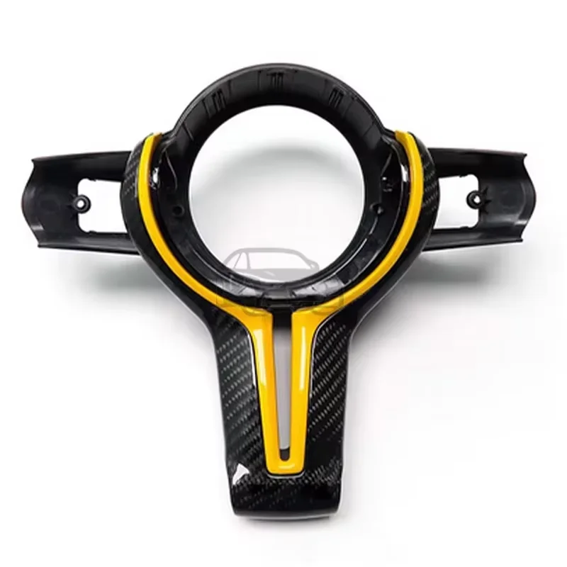 Steering Wheel Trim True carbon fiber frame For BMW M Series F80 F82 F10 F06 F12 F13 F15 F16 M-sport F20 F22 F30 F31 F32 F33 F36