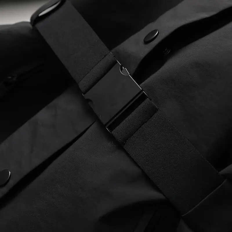 후드 웨이스트 디자인 맞춤형 방풍 및 보온 웨이스트 스톰트루퍼 재킷2025 신상품