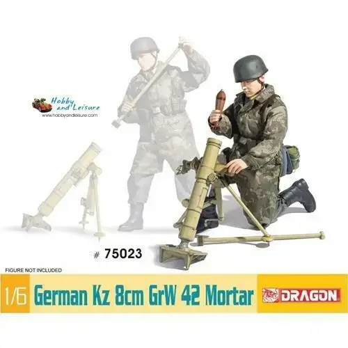 Dragon 75023 Escala 1/6 Alemão Kz 8cm GrW 42 Mortaio