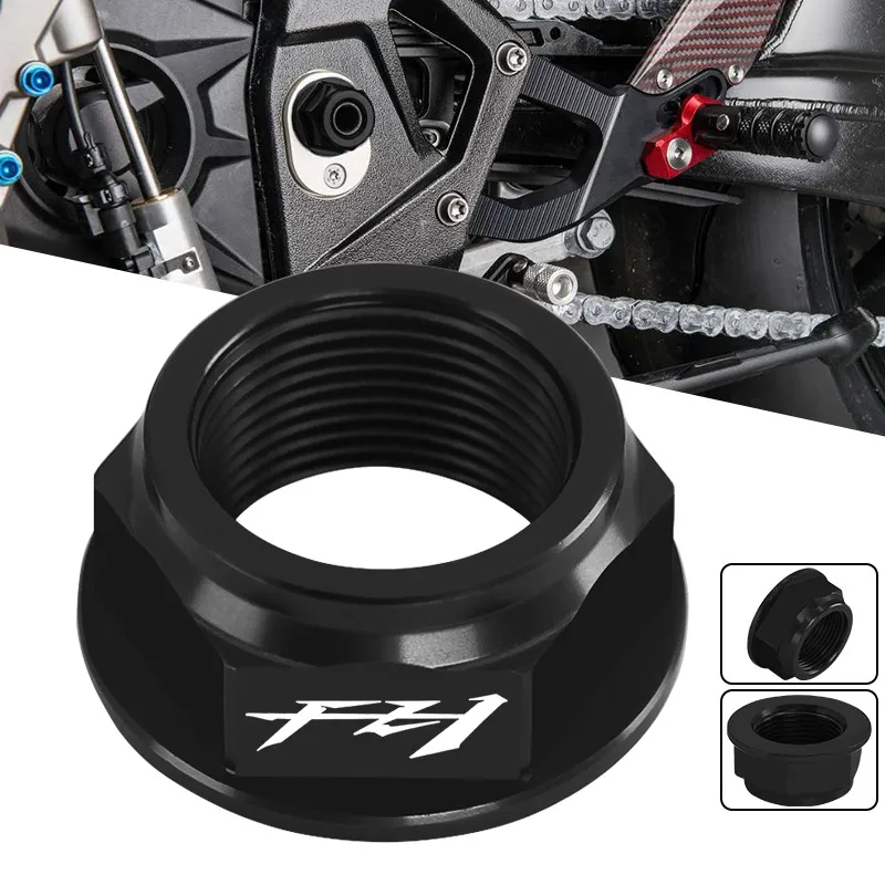 

Motorcycle Accessories For YAMAHA YZF-R1 FZ8 FZ6 Fazer600 FZ1 Fazer 1000 CNC Swing Arm Pivot Shaft Nut Screw Bolt protection pad