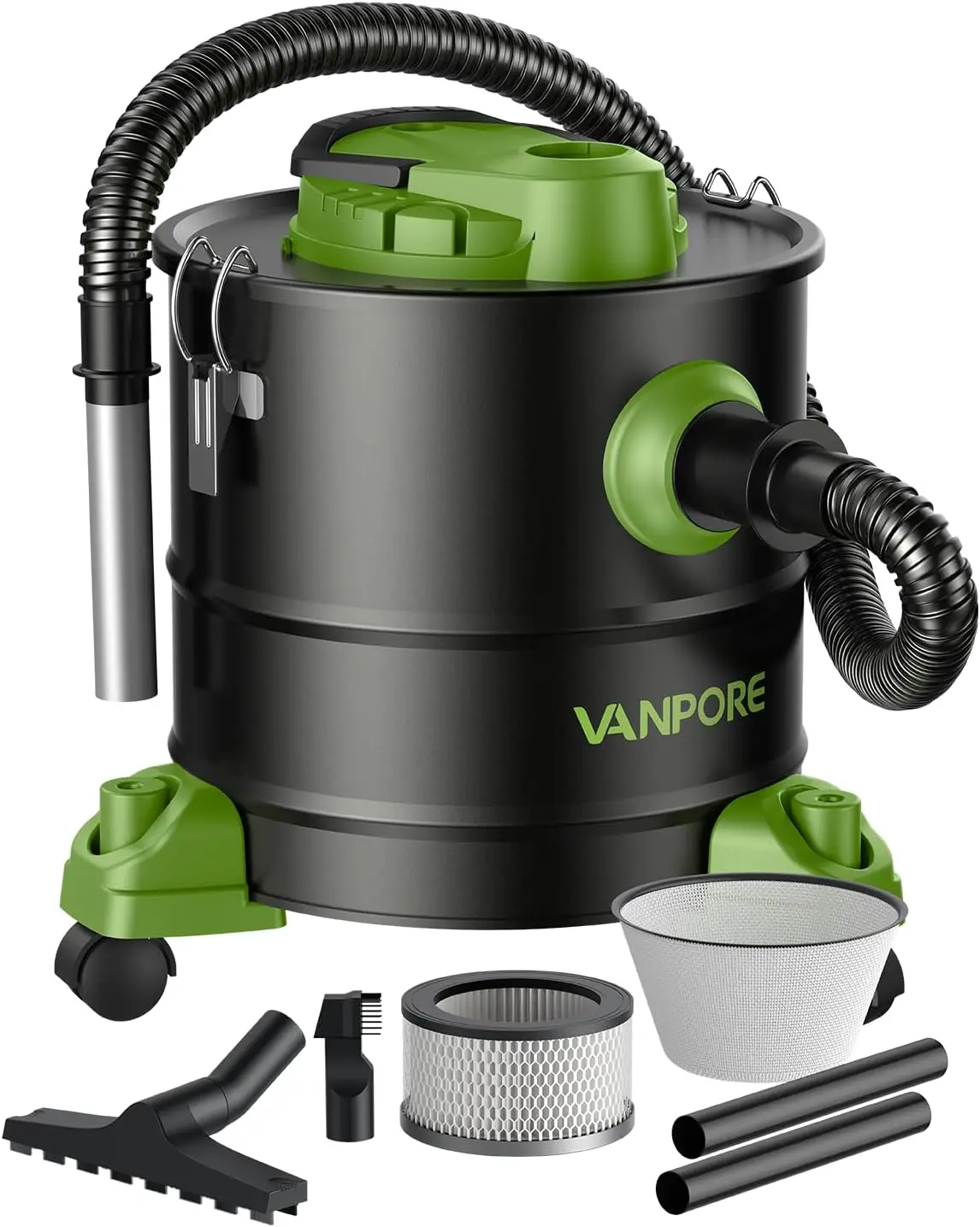 Green Ash Vacuum Cleaner with an Additional Hepa Filter