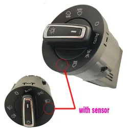 Car Headlight Fog Lamp Switch Headlamp Switch Car Accessorie For VW Golf Jetta Tiguan Touran Passat Scirocco