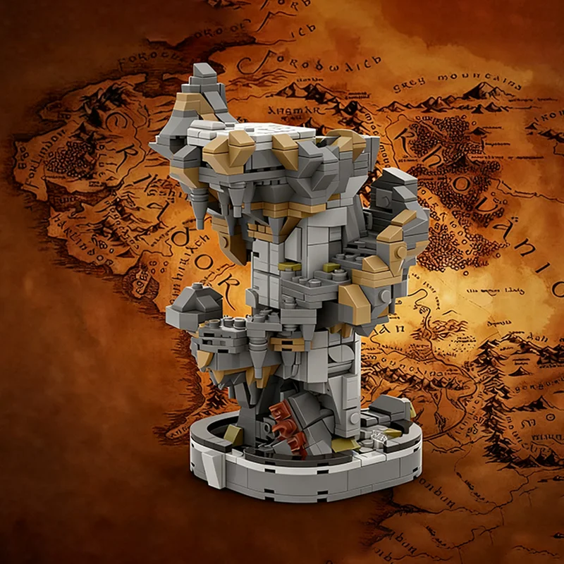 913 قطعة MOC الزمالة الدائري Diorama نموذج اللبنات تجميع لعبة DIY بها بنفسك التعليم الإبداعي هدية الكريسماس الطوب عيد ميلاد #3