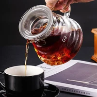 600ml Glass Coffee Carafe, Coffee Pot Clear Standard Coffee Server for Pour-Over Coffee Maker 2