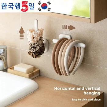 No-punch organizer voor haarbanden en clips Gladde hoeken en eenvoudig te installeren Geschikt voor een breed scala aan toepassingen