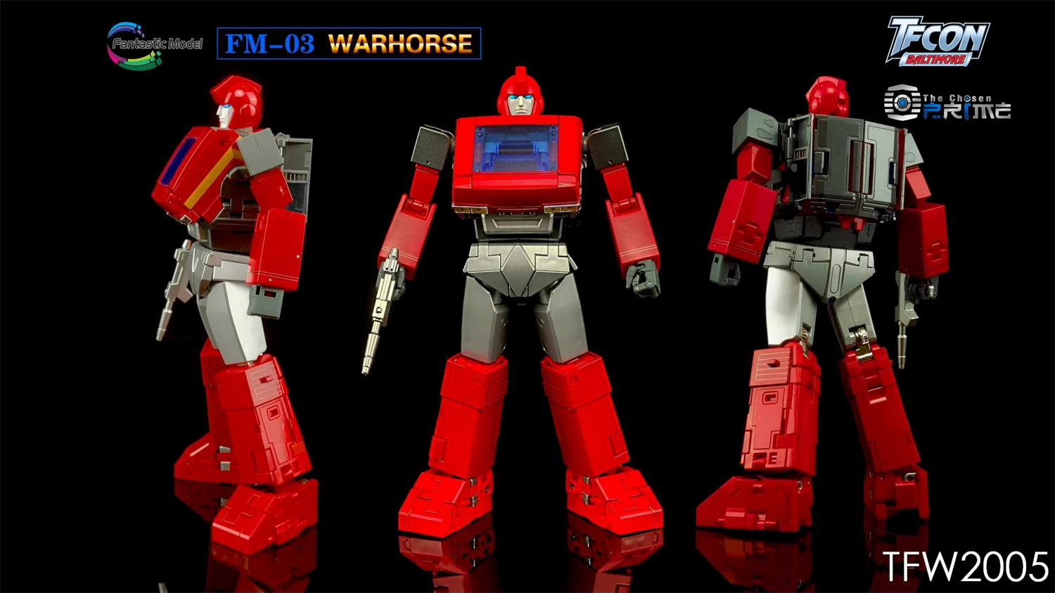 【الدفعة الأولى】متوفر الآن FansToys FT FM-03 FM03 Warhorse Ironhide Mp Ratio Action Figure Robot