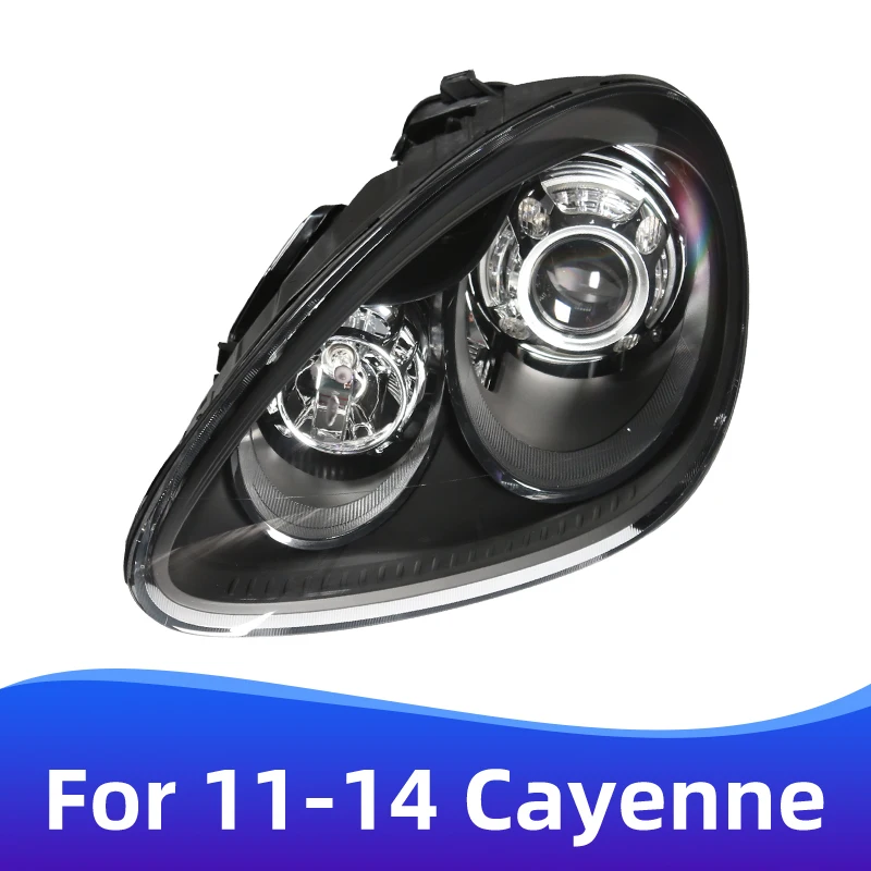 For 2011-2014 Porsche cayenne Head light High Quality OEM Xenon Headlight Semi-assembly cayenne 958 HID Head light Accessory