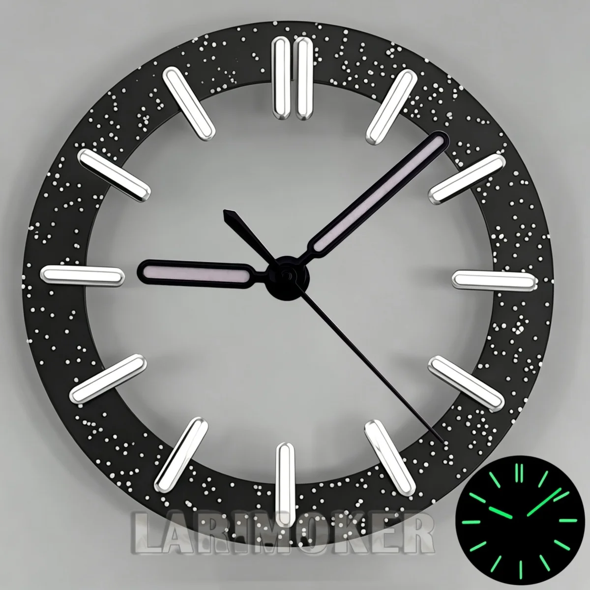 29MM/31.5MM Starry Sky Transparent Dial is Compatible With The Maintenance Parts Of NH35 NH36 Miyota 8215 Mingzhu 2813 Movement.