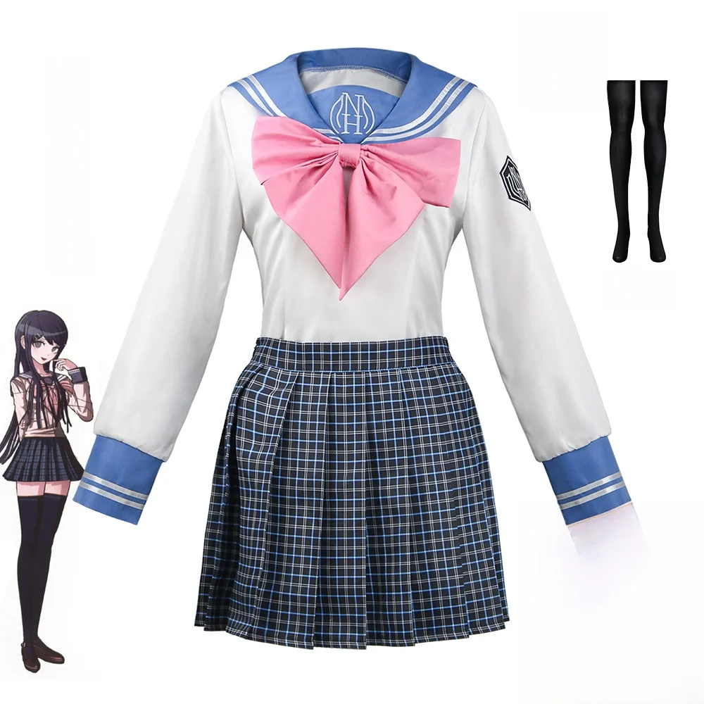 Disfraz de Cosplay Haruhi Suzumiya Anime escuela orm algodón terne traje de marinero traje de actuación femenino loween Par