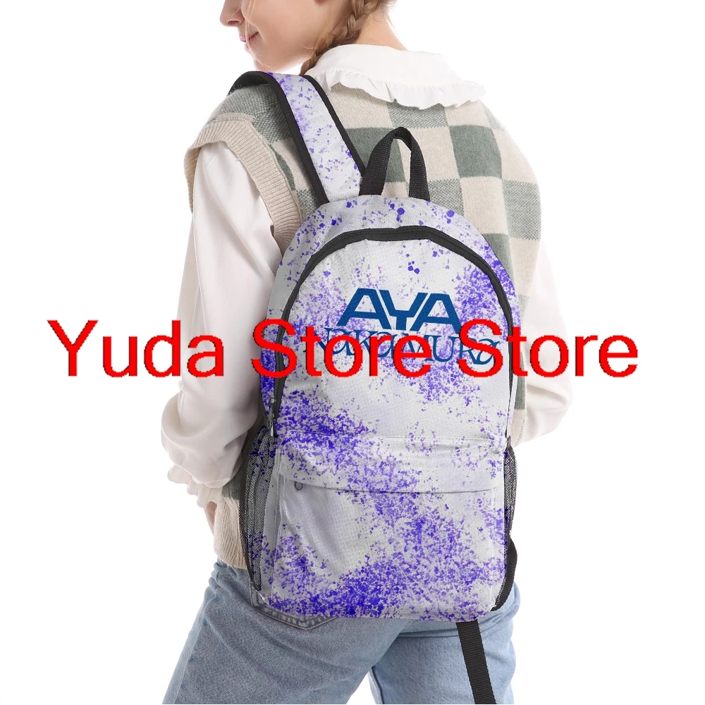 Aya Nakamura Backpack Men Women Zip Rucksack Daypack Zip Pack Traval Bag