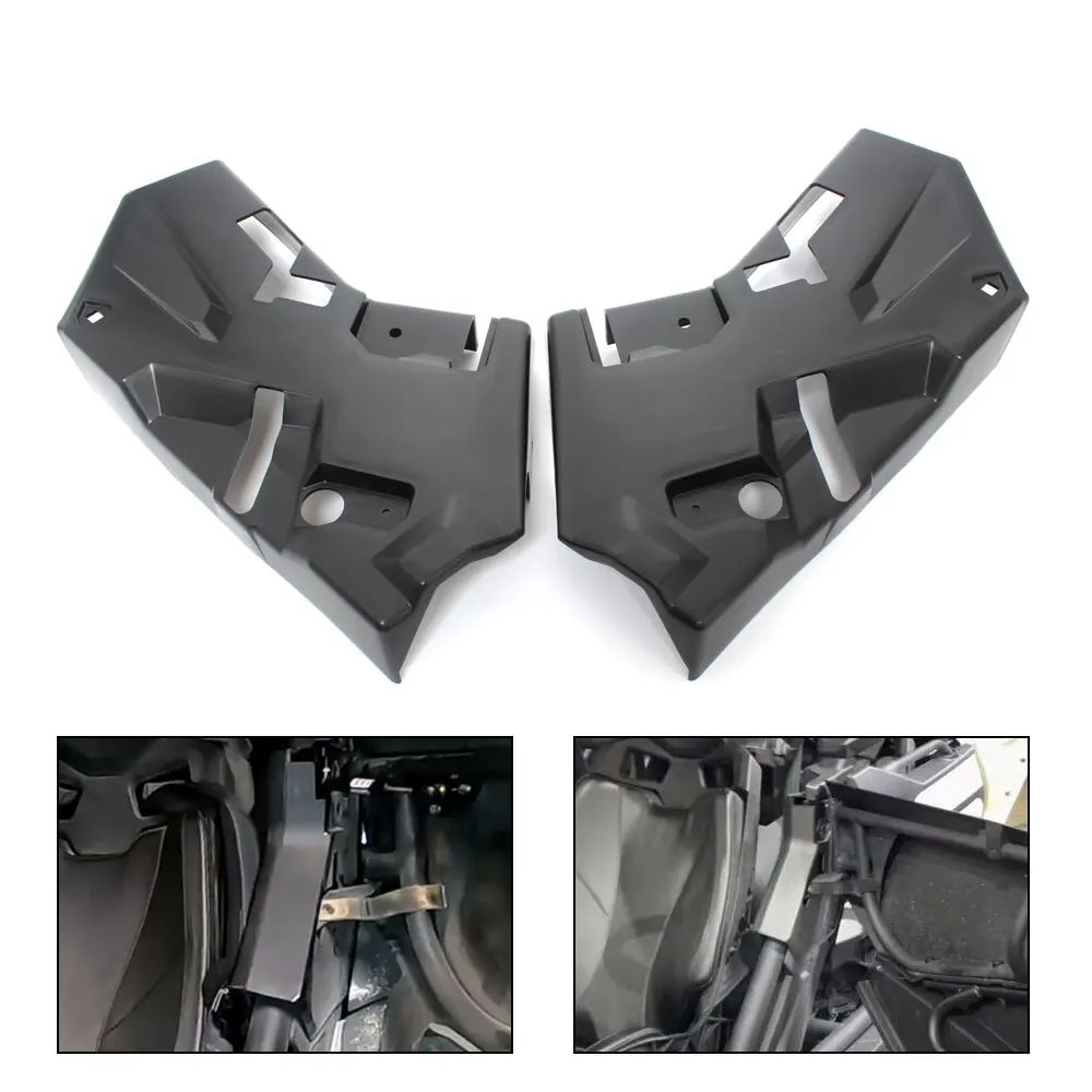 1Pair Front Central Door Trim Black ABS Plastic UTV Accessories For Can-Am Maverick X3 2017 2018 2019 2020 #705012273、705012274
