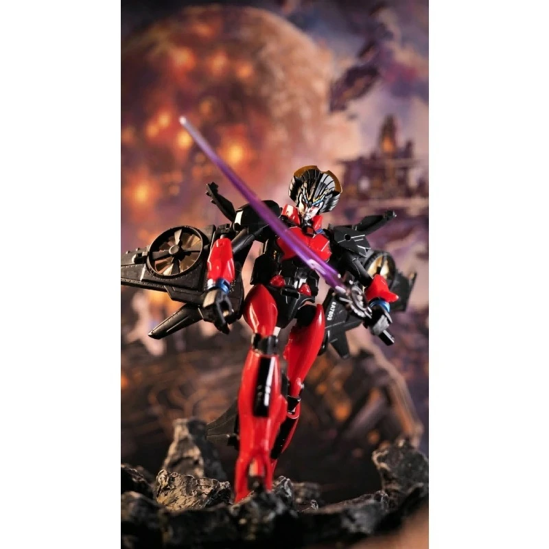 In Stock Hasbro Transformers IDW Thrilling 30 Deluxe Class Windblade Articulated Robot Toy Collectible Gift Hobby Decoration view 6