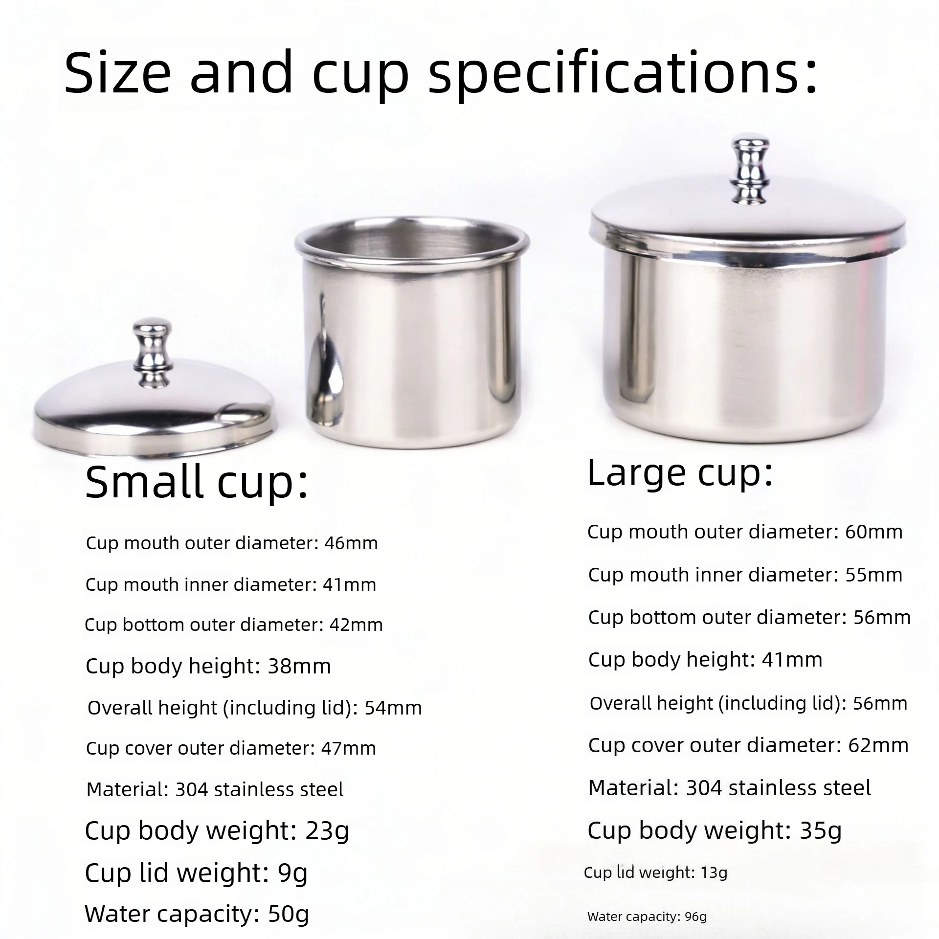 Stainless steel nail washing cup, nail disinfection cup gold-plated, color plated stainless steel cup three piece set,
