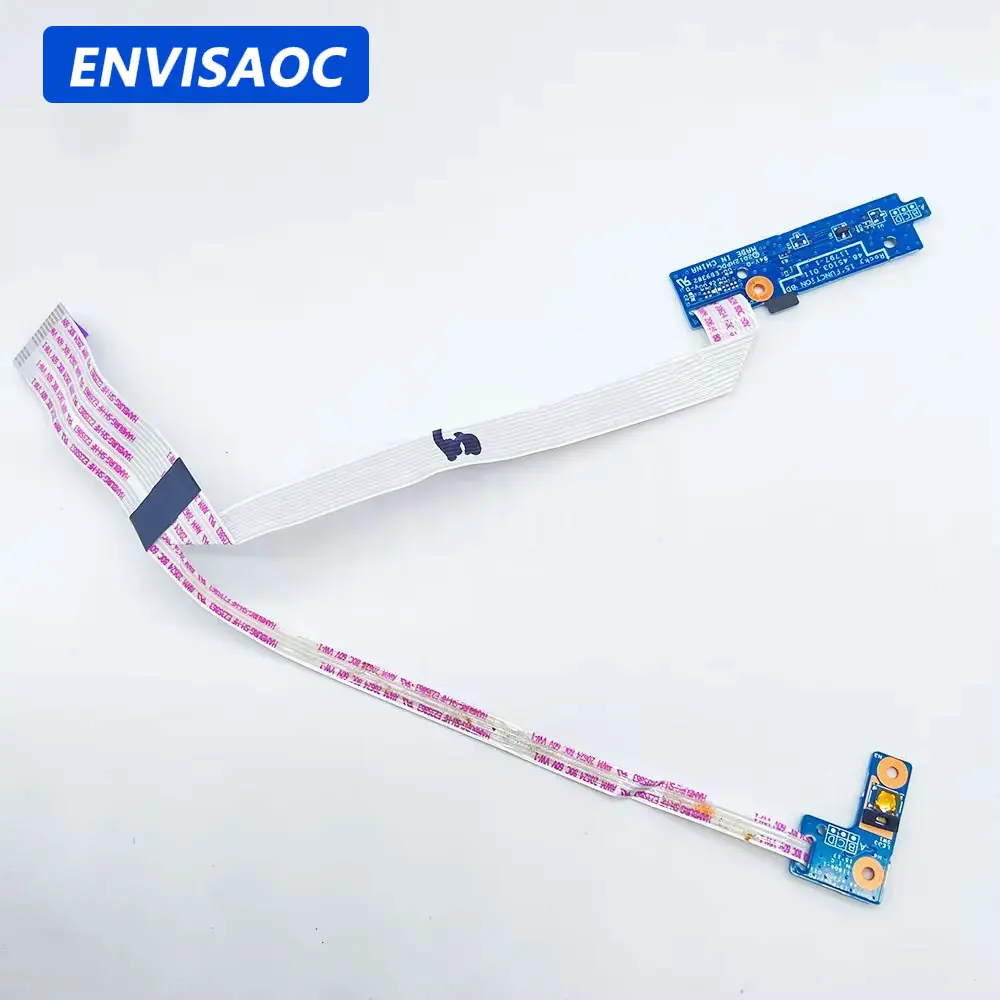 Placa de Botão de Energia OEM para Notebooks HP 4440S 4441S 4445S 4446S 4540S 4545S 4740S com Cabo e Acessórios para Reparo
