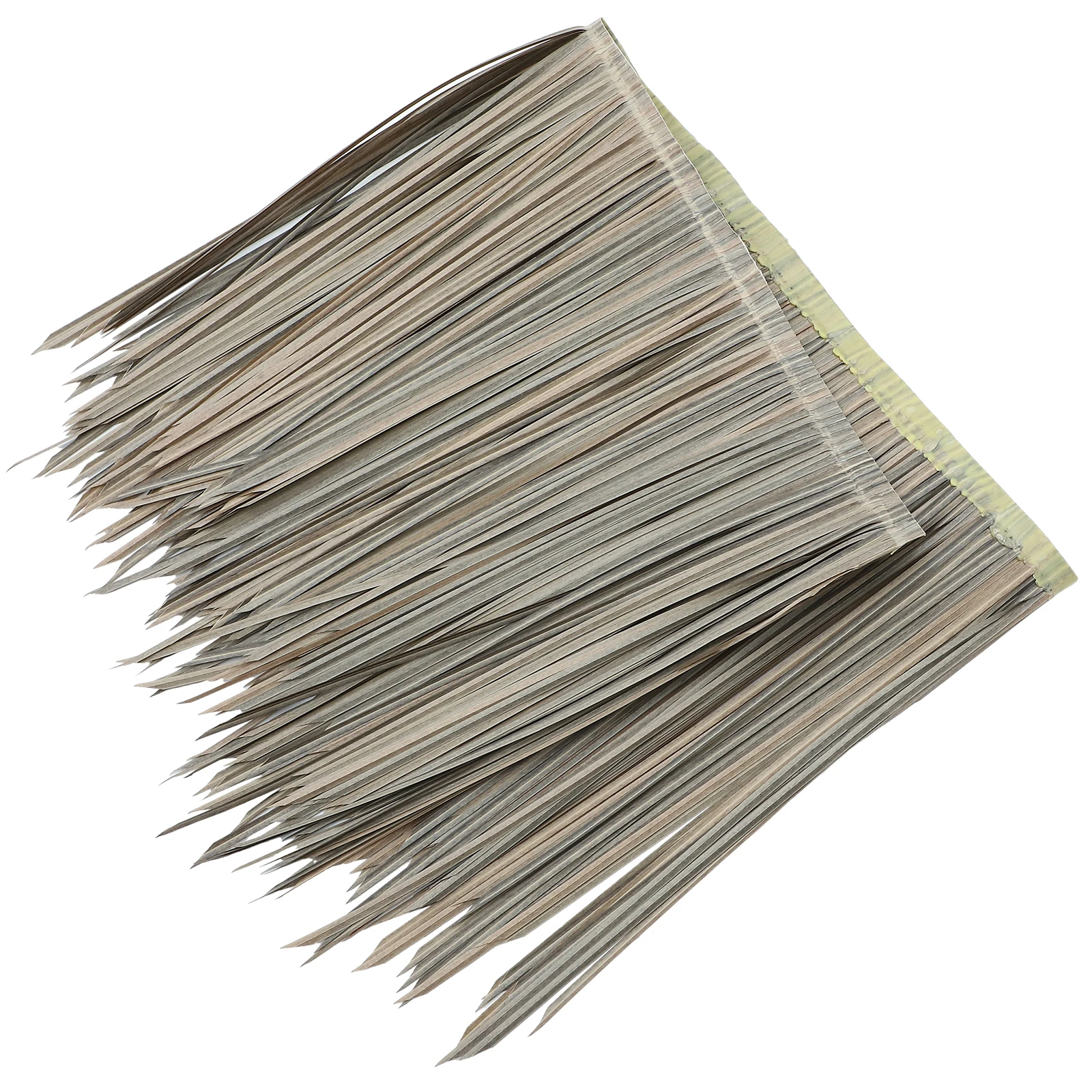 

Flame Retardant Straw Tiles Artificial Thatch Roofing Grass Plants 1M X2A Garden Patio Balcony Restaurant Lifelike PE Easy
