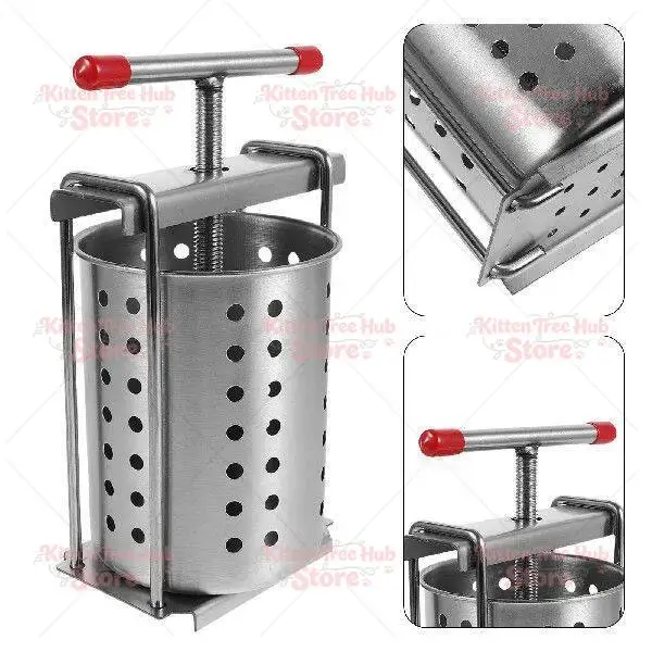 Vegetable stuffing squeezer Stainless snual juicer Household juicer Vegetable dehydration dumpling stuffing squeezingteel ma
