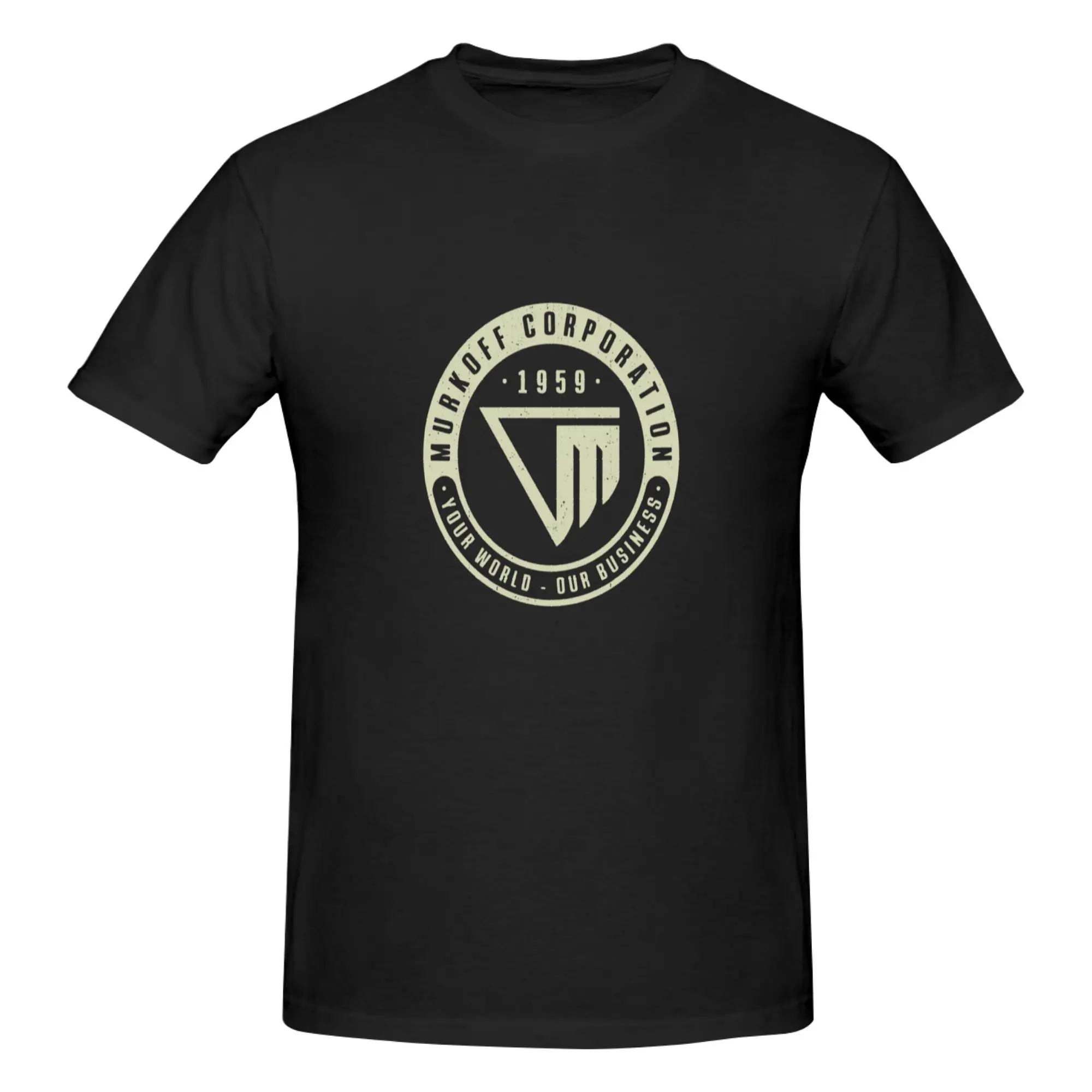 Funny Murkoff Corporation Emblem  Men's Printed T-Shirt Unisex T shirtAnime Manga