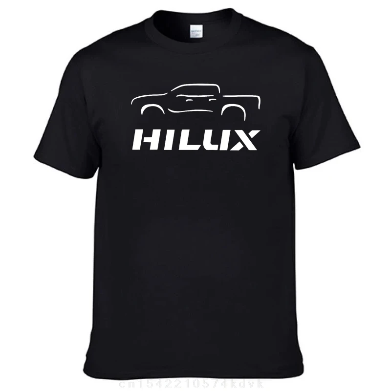 Maglietta nera con Logo T-Shirt stampate in cotone Hilux S - 5Xl Chevy Truck 2025 nuova maglietta Casual a maniche corte