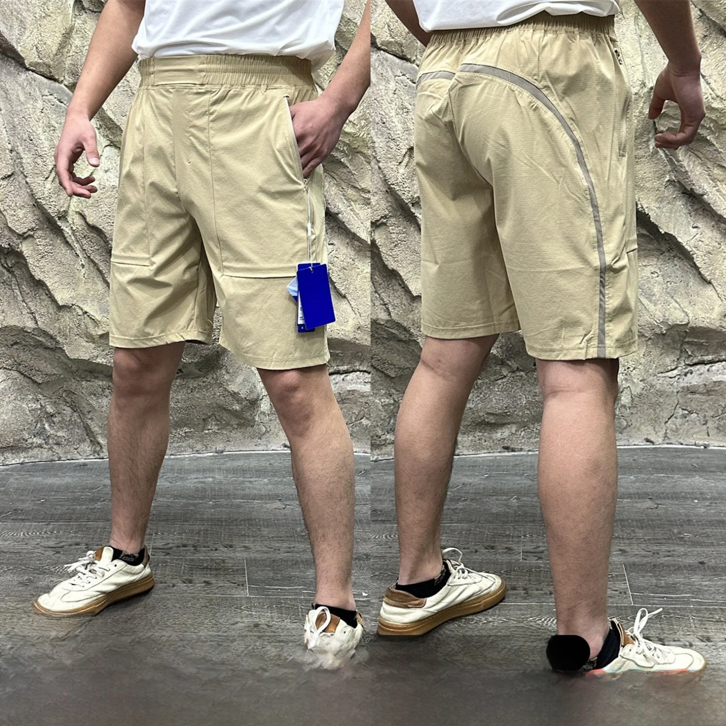 

Lu Ti! Outdoor Men's Qui Dry Elastic ort Pants Water Cloud Cloth 3D Butt Cloud Sensation Technology Summer 2026