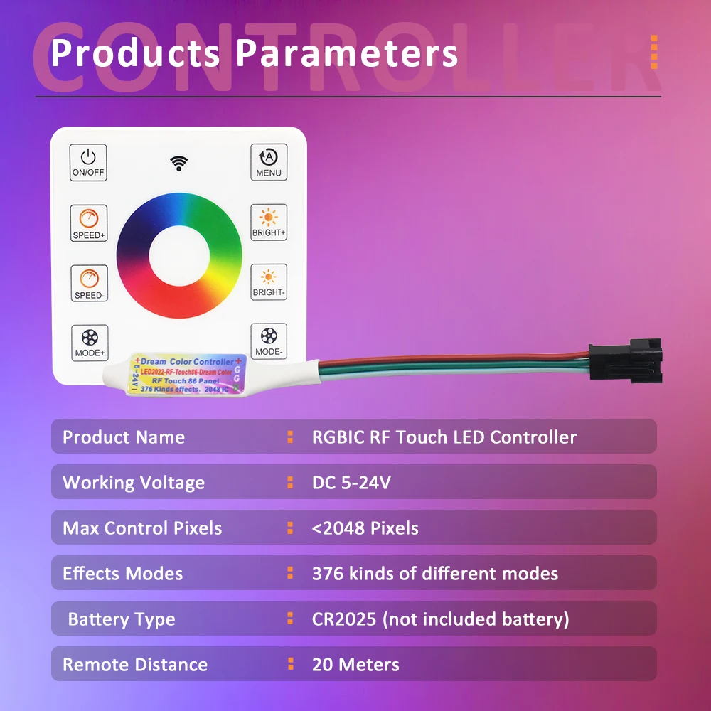 5M 10M 20M RGBIC taśmy LED wyścigów konnych 24V WS2811 Pixel przewód elastyczny płaski przepływ płynącą wodą lampa taśmowa bezprzewodowy pilot