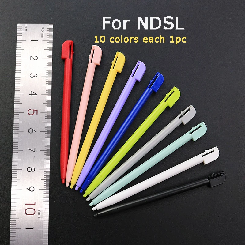 1Set Stylus Pen for NDSL NDSi NDS Wii U 2DS 3DS XL LL New 3DS XL LL New 2DS XL LL Game Console Touch Screen Plastic/Metal Pen