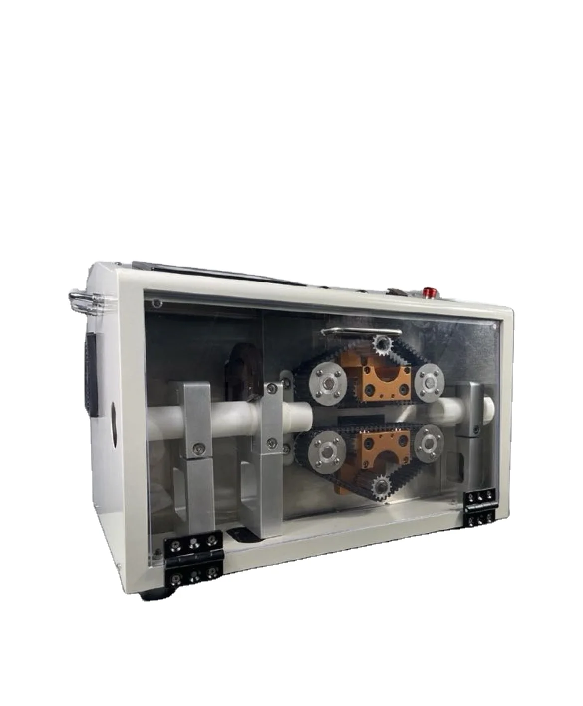 Fully Automatic Silicone Corrugated Pipe Cutting Machine Wholesale Plastic Corrugated Cable Manufacturing Equipment