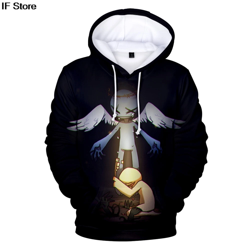 2024 New Kawaii Anime The Binding Of Isaac Hoodie Men Women Manga Hoodies Oversized Hip Hop Boys girls Hooded Kids Anime Clothes
